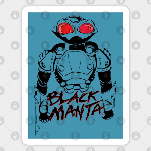 Black Manta Magnet by Ace20xd6